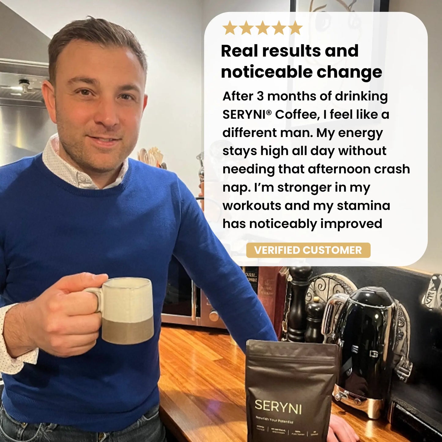 SERYNI® Alpha Male Coffee