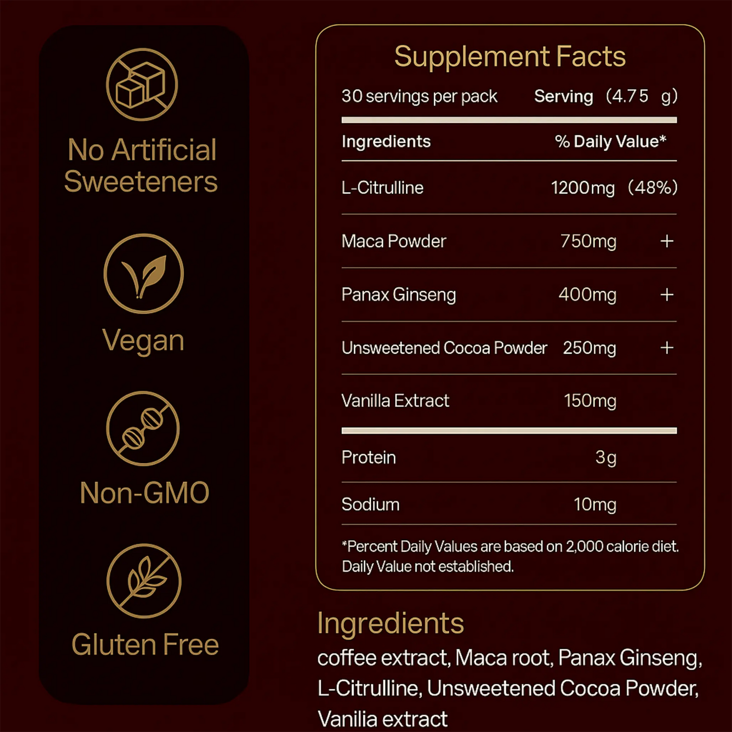 SERYNI® Sex Fuel Coffee