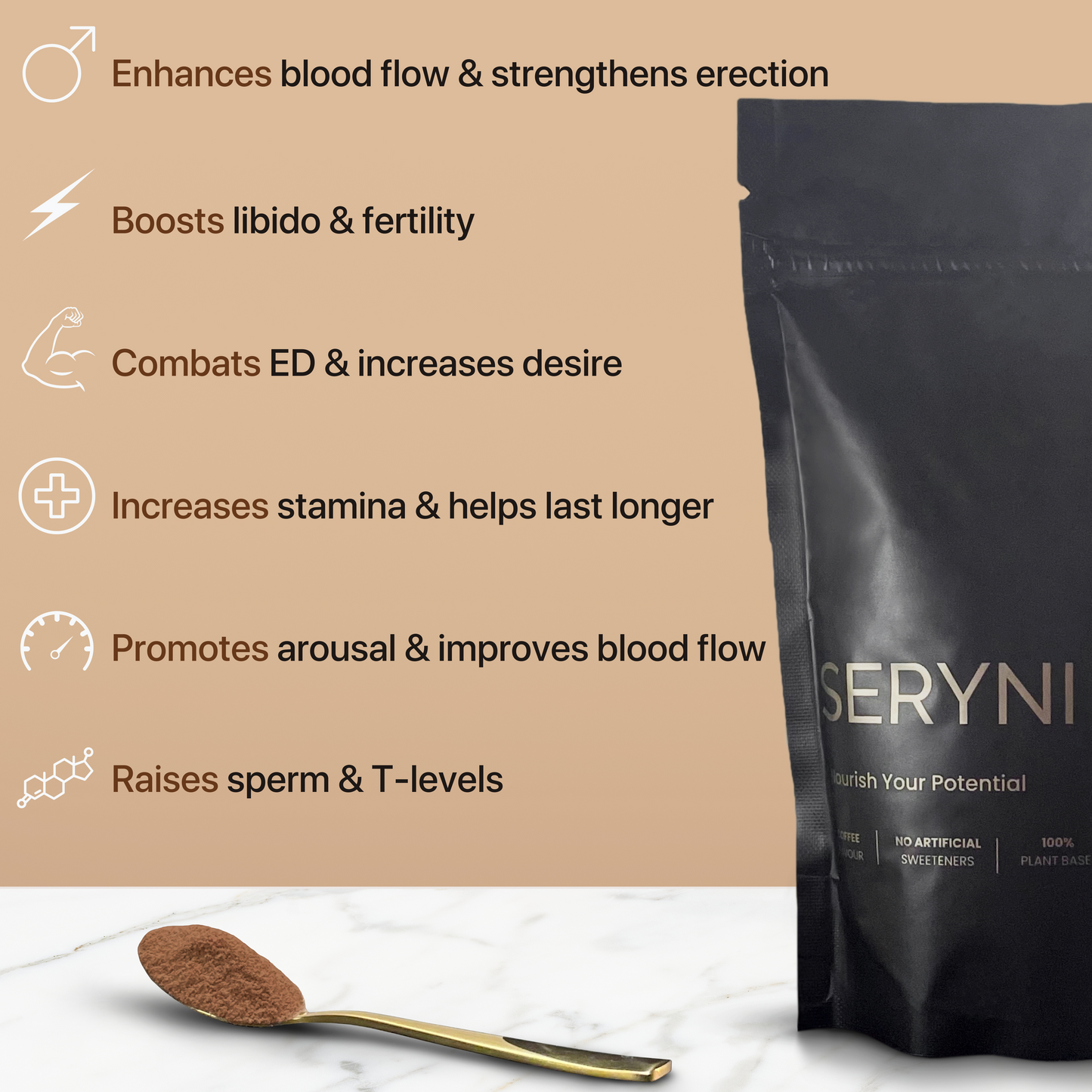 SERYNI - Sex Fuel - Coffee