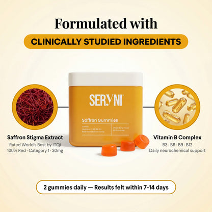 SERYNI - Saffron Gummies