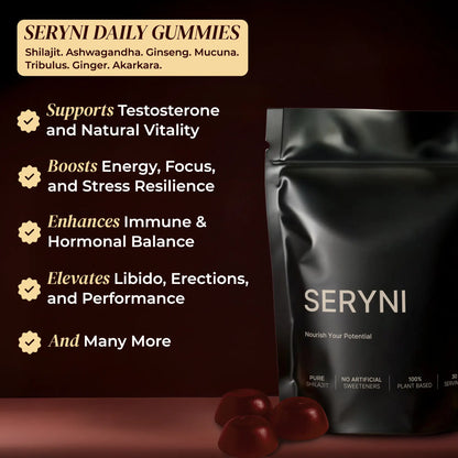 SERYNI® Pure Shilajit Gummies