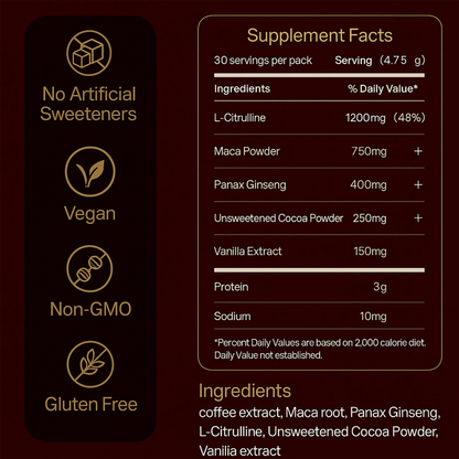 SERYNI® Sex Fuel Coffee – Erection Support